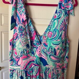 Lilly Pulitzer maxine midi  dress size 14